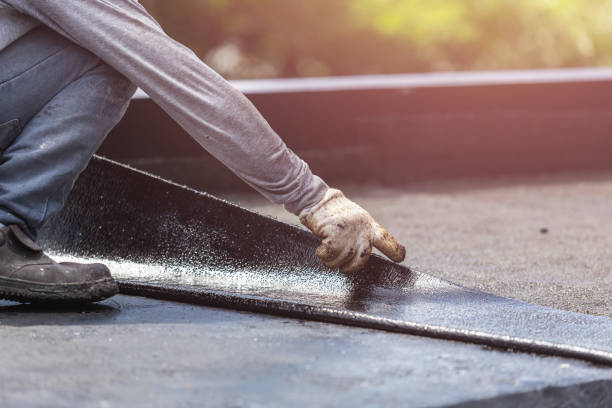 Professional Waterproofing technician working in Horton, AL